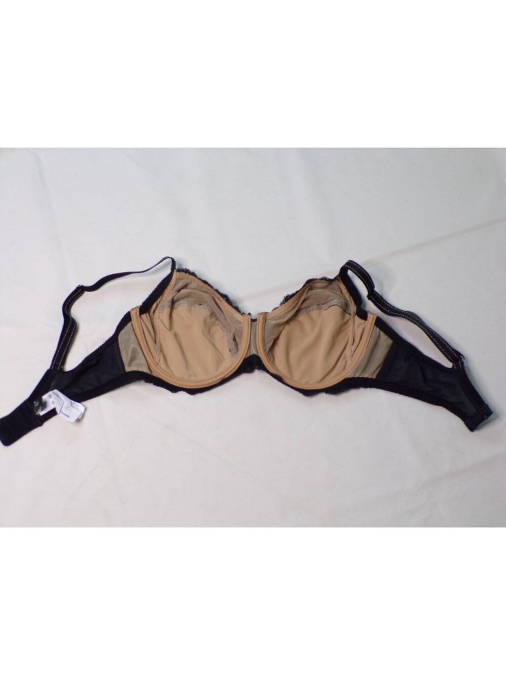 🆕CHANTELLE Rive Gauche Full Coverage Underwire Bra 38DDDD Black #3281 - Picture 14 of 15